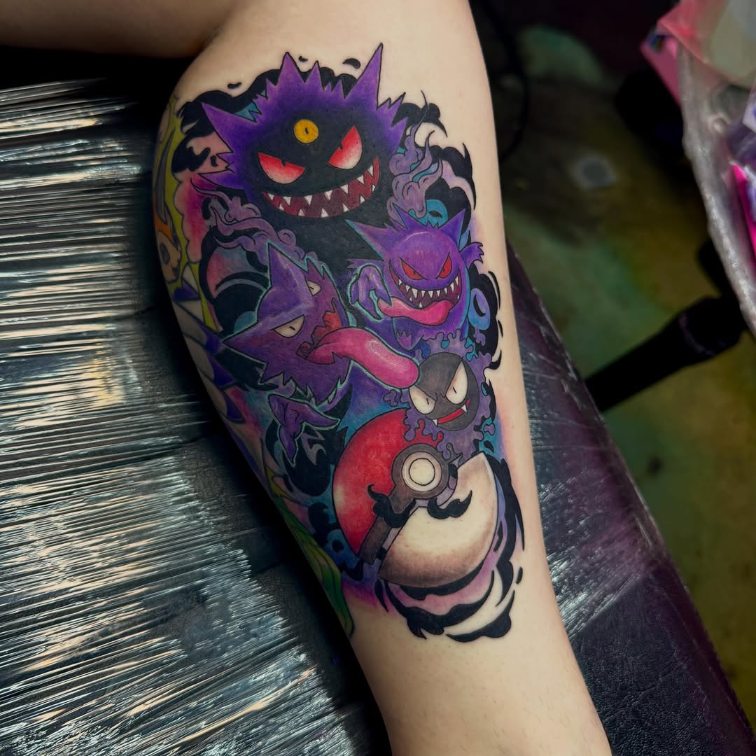 Tattoo by @jadareytattoo — anime, illustrative