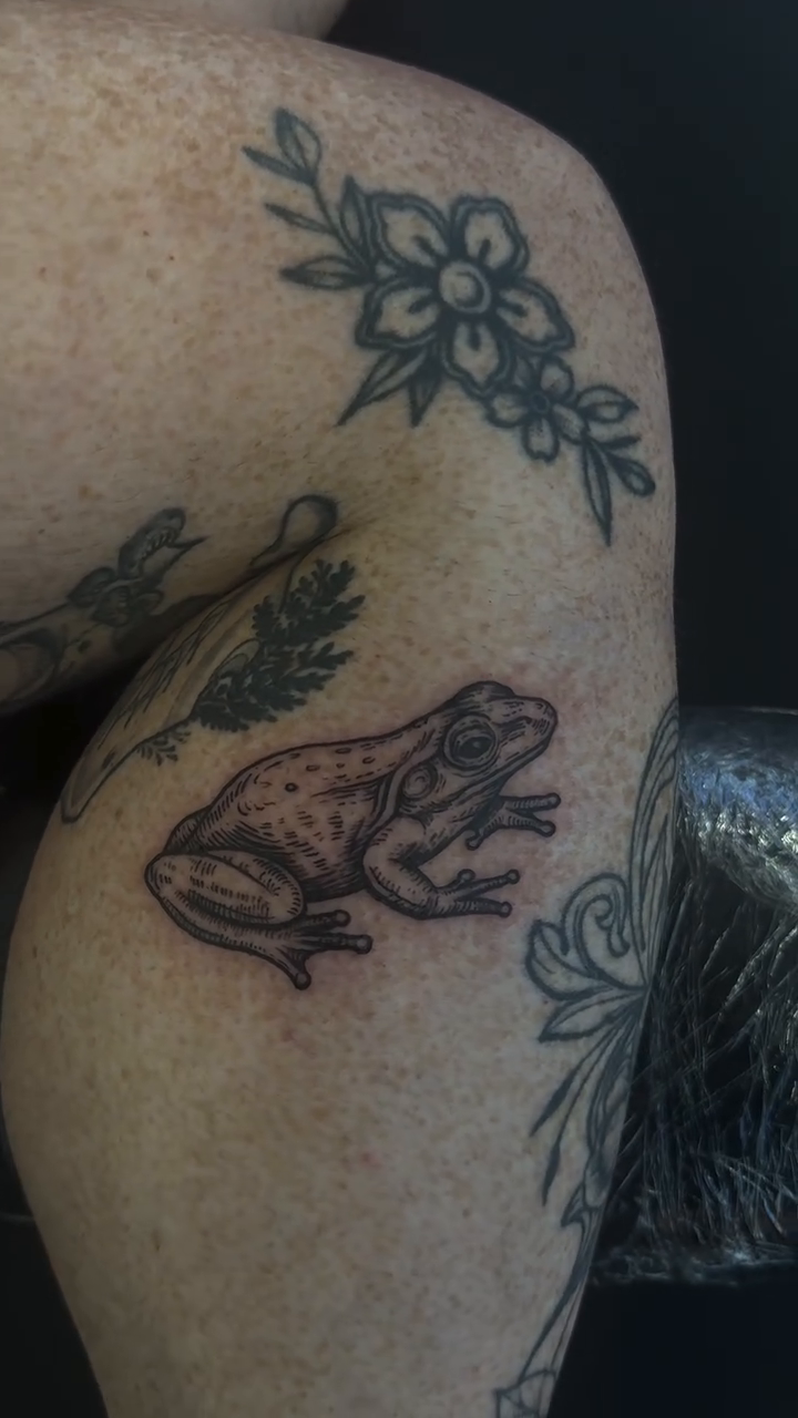 Tattoo by @belebenardtattoos — illustrative, black_and_grey