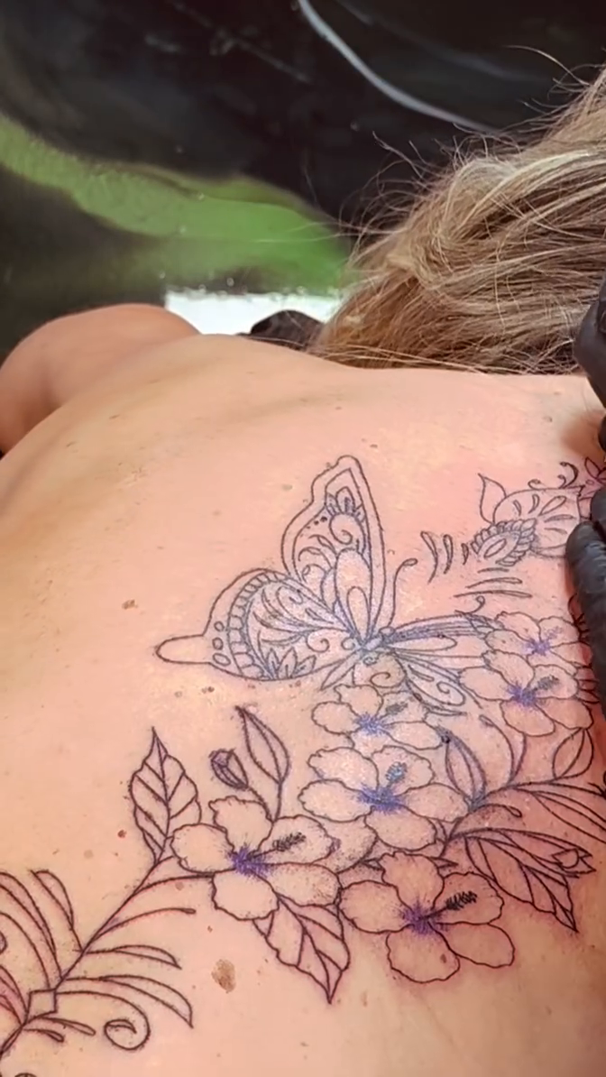 Tattoo by @ether_inc — illustrative, fine_line