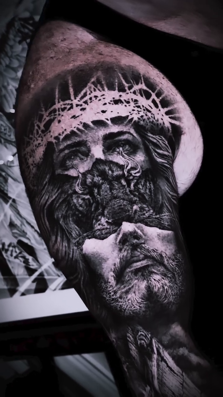 Tattoo by @shanesmith_ink โ black_and_grey, realism