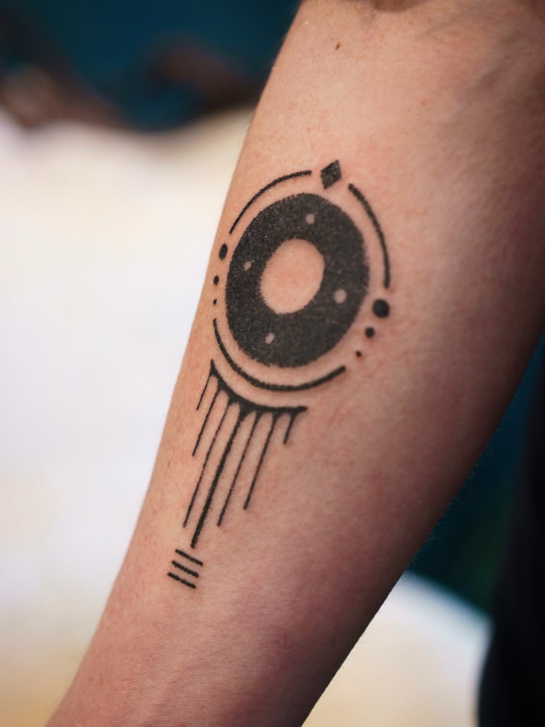 Tattoo by @stacytangtattoo — geometric, illustrative