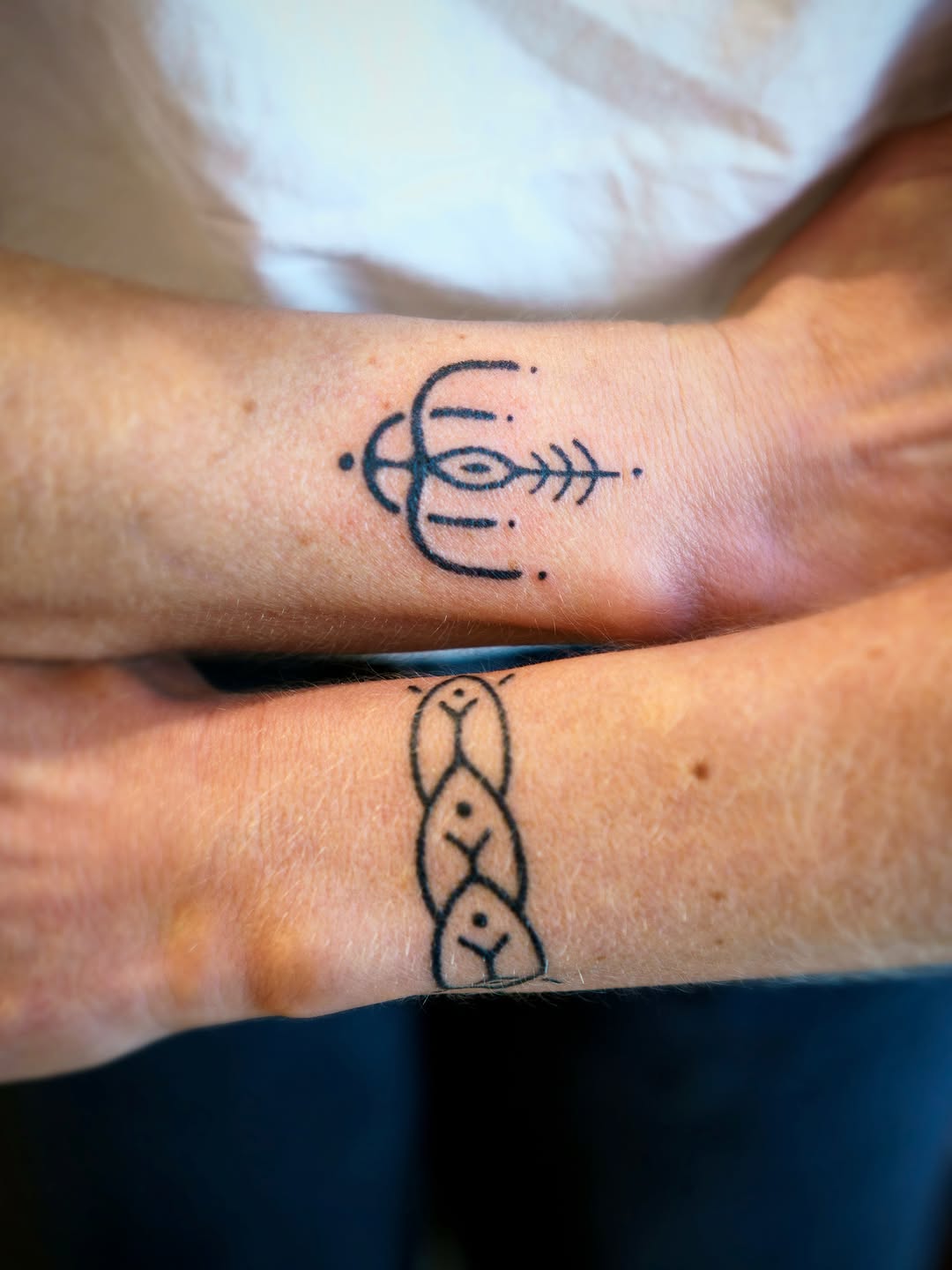 Tattoo by @stacytangtattoo — minimalist, geometric