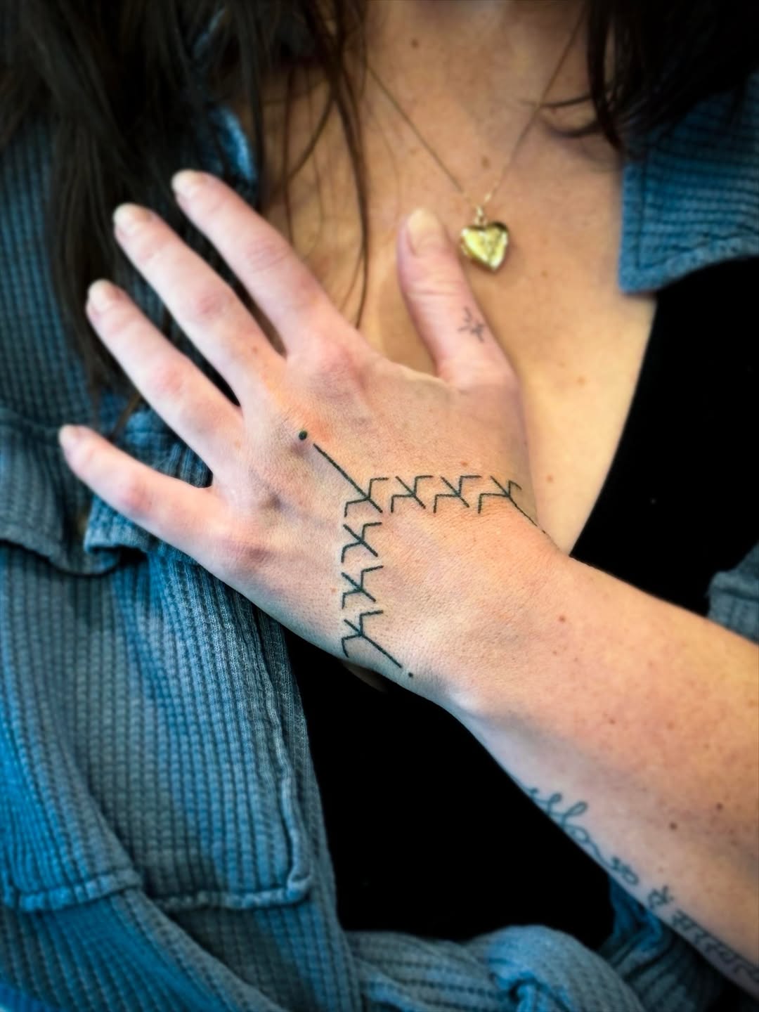 Tattoo by @stacytangtattoo — fine_line, geometric