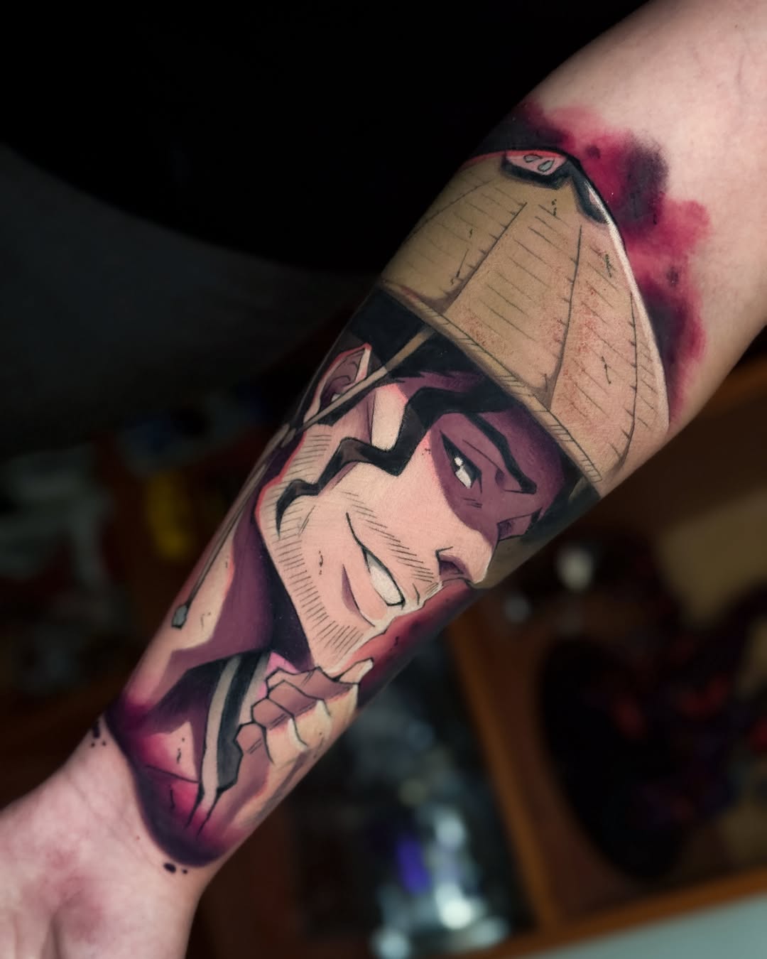 Tattoo by @skeleto.regnare β anime