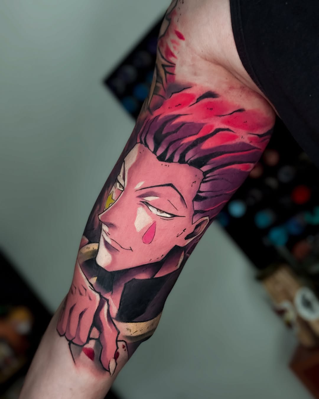 Tattoo by @skeleto.regnare β anime