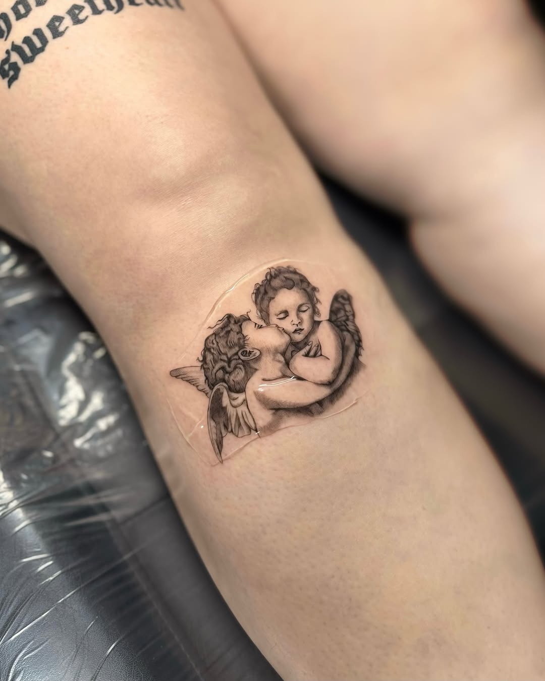 Tattoo by @av1.ink — realism, black_and_grey