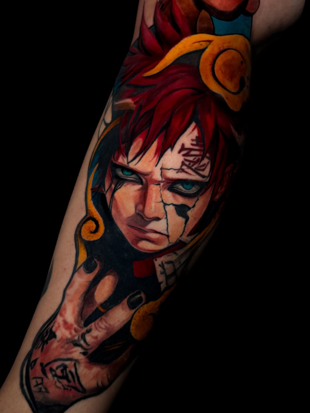 Tattoo by @inkbyyari — realism, anime