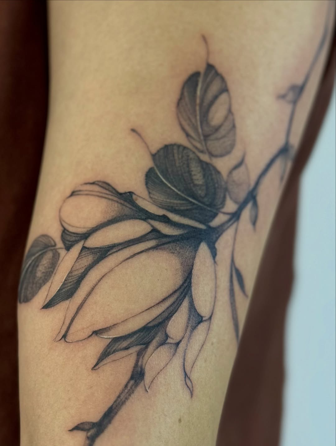 Tattoo by @medusas.ink.co — illustrative, black_and_grey