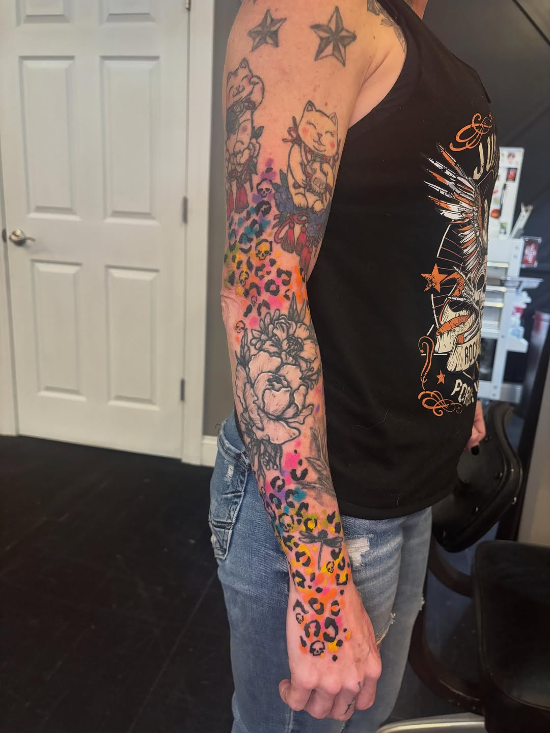 Tattoo by @aubri_aunna_ink — watercolor