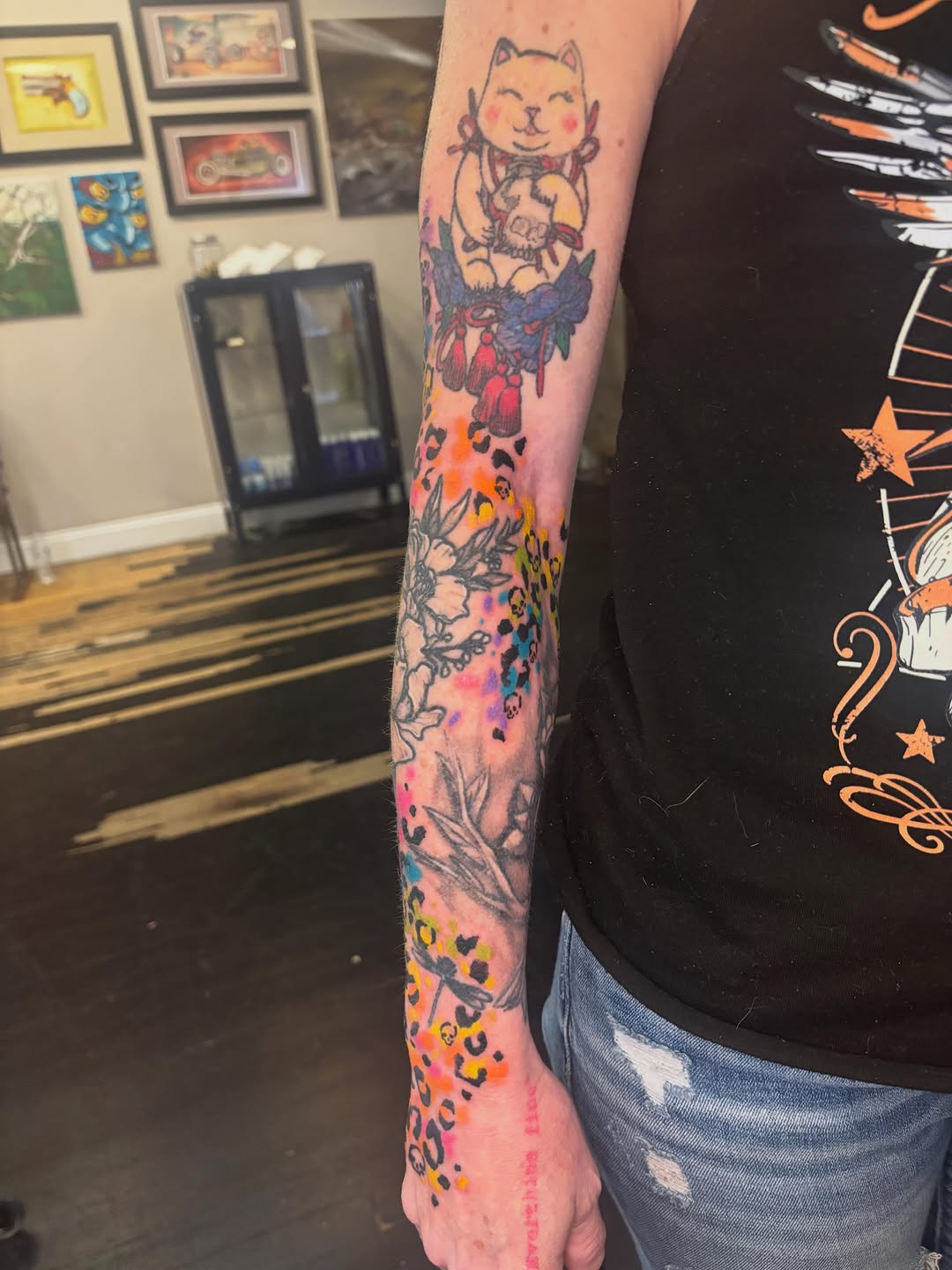 Tattoo by @aubri_aunna_ink — new_school
