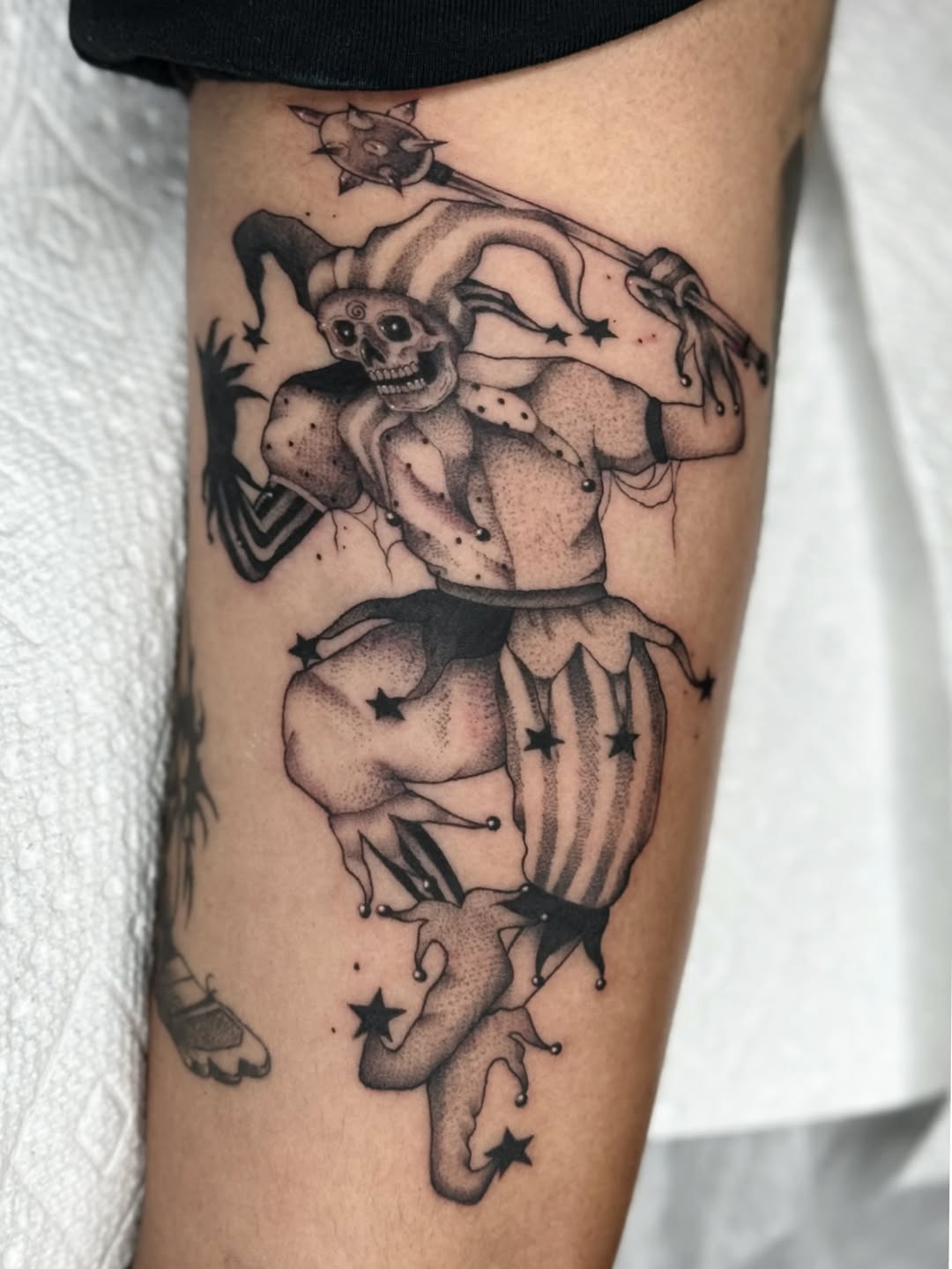 Tattoo by @ranciidcorpse โ blackwork, illustrative