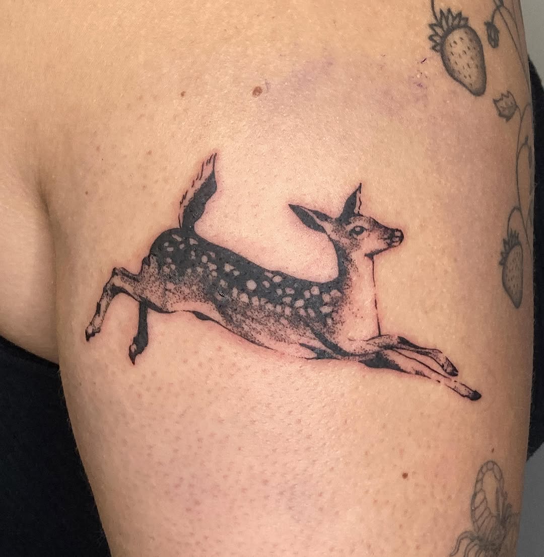 Tattoo by @lemon.inkade — realism, black_and_grey