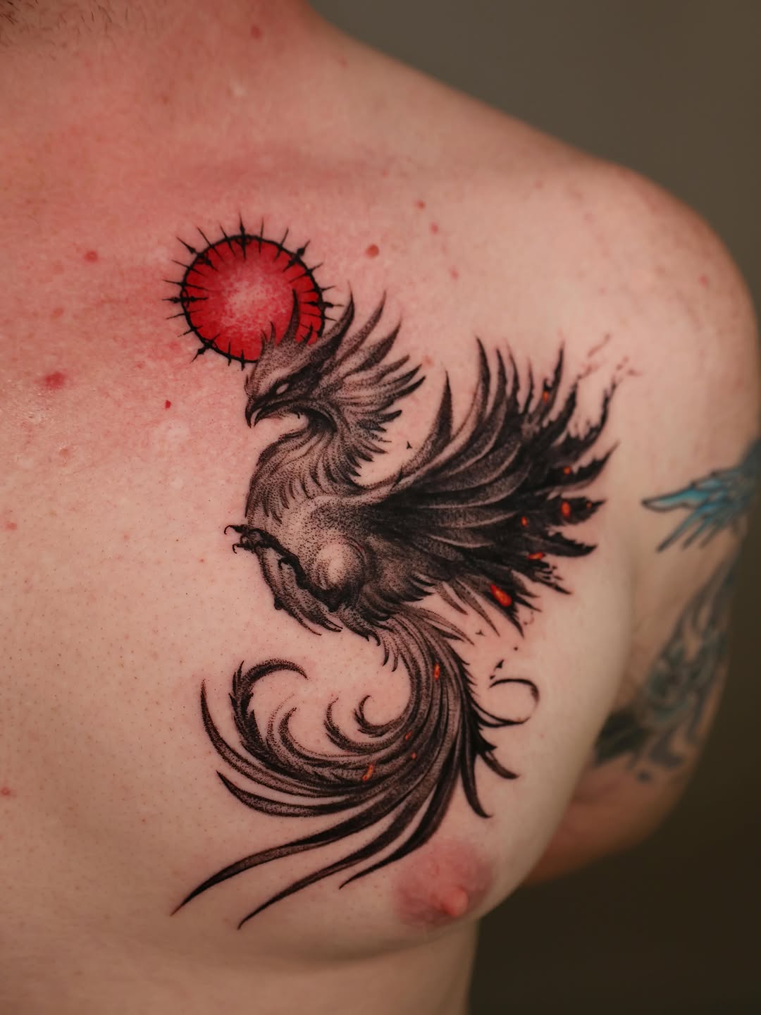 Tattoo by @horror_tattoo — illustrative, black_and_grey