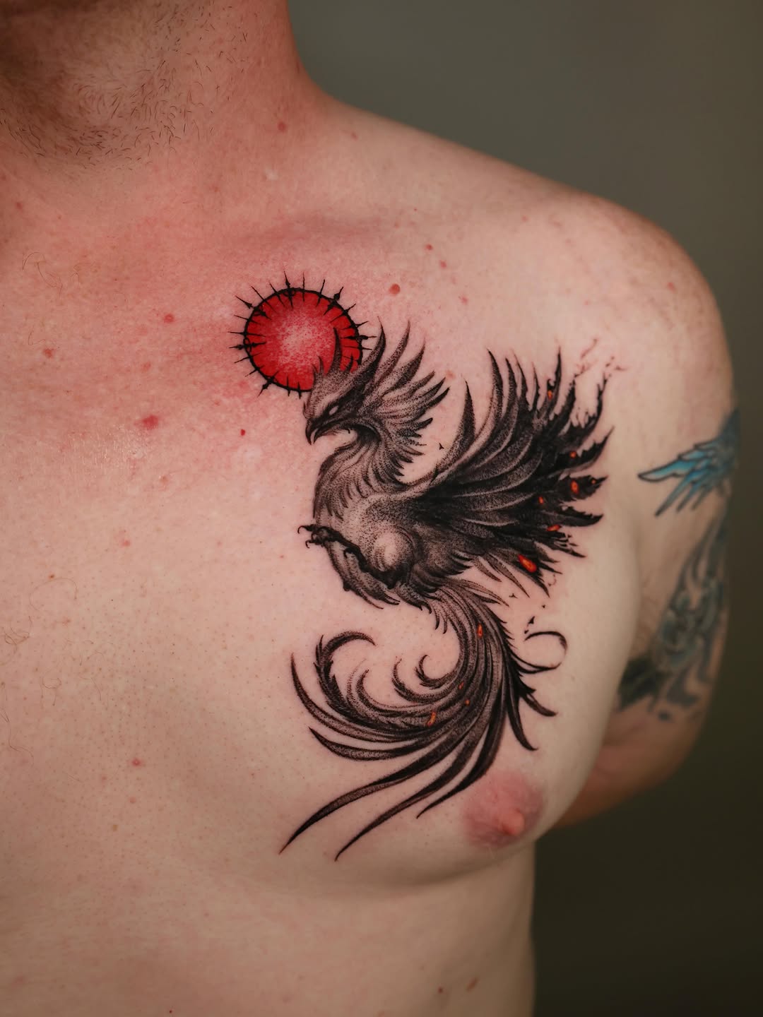 Tattoo by @horror_tattoo — illustrative, black_and_grey