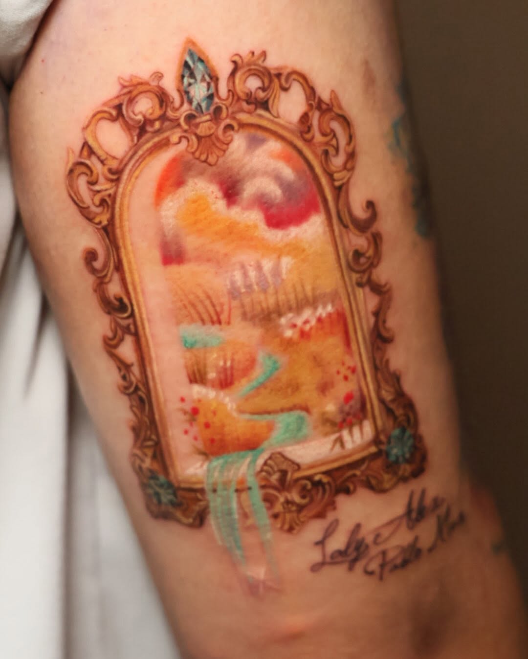 Tattoo by @ajtatt0 — realism, trash_polka
