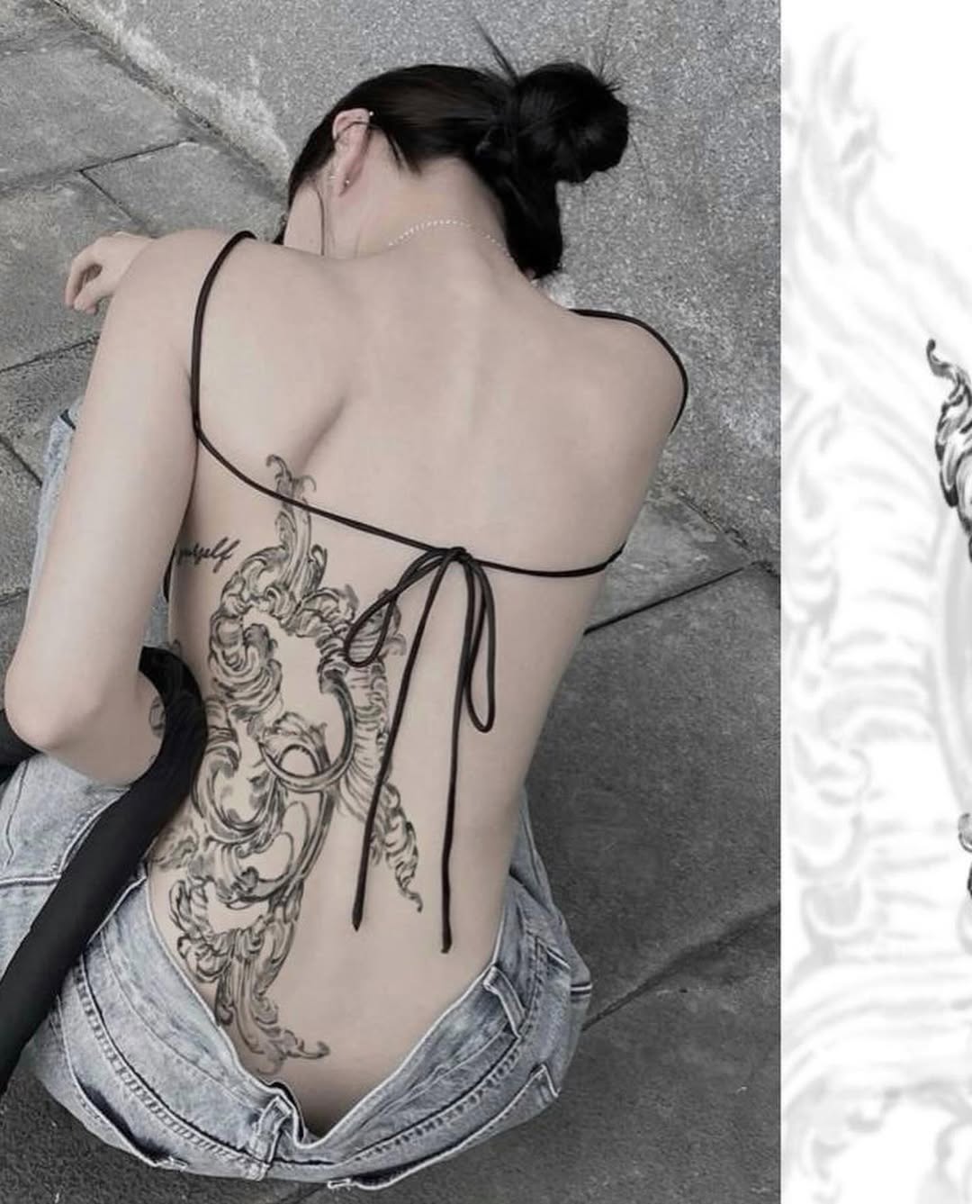 Tattoo by @cybervadik โ ornamental, blackwork