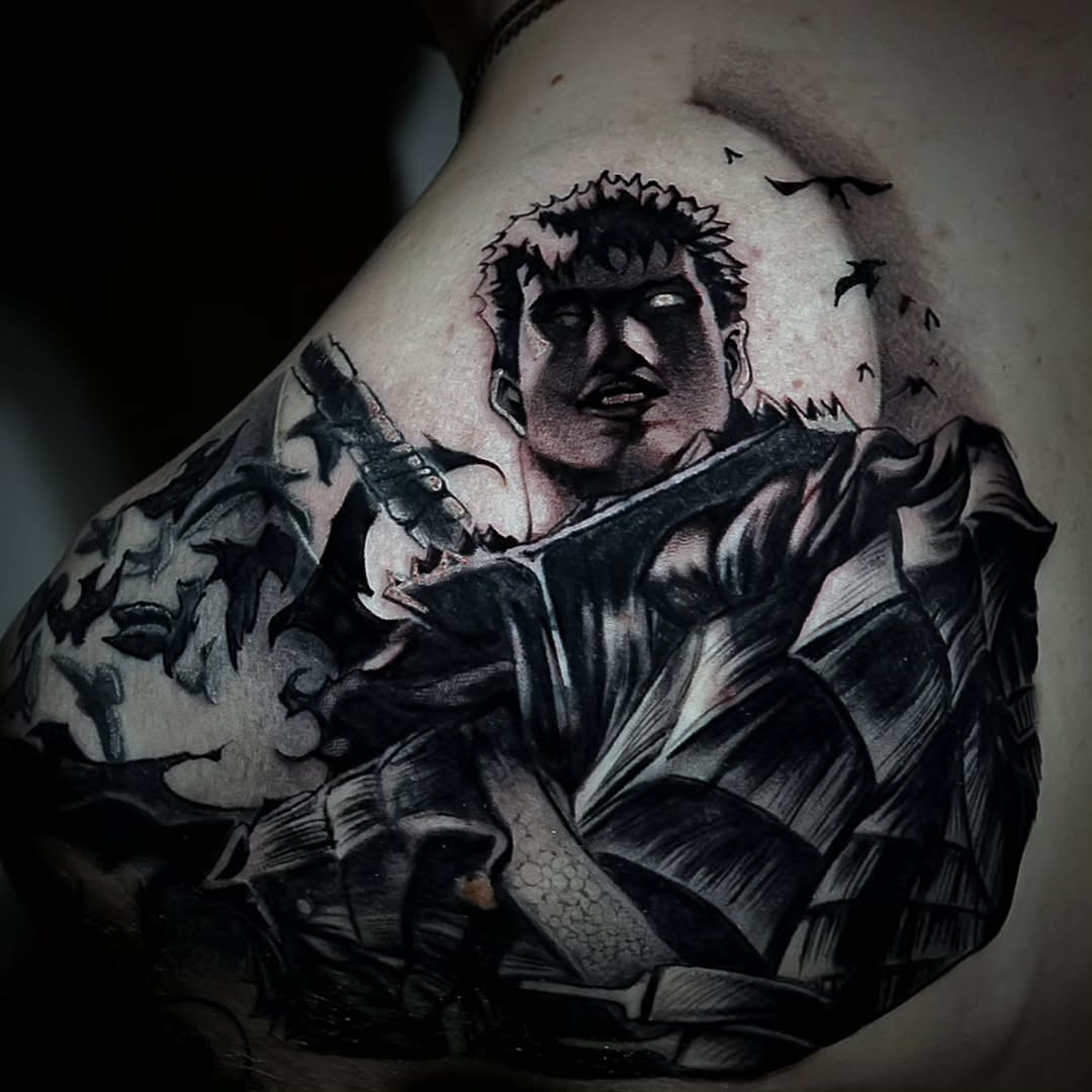 Tattoo by @bo_wins_art β realism, black_and_grey