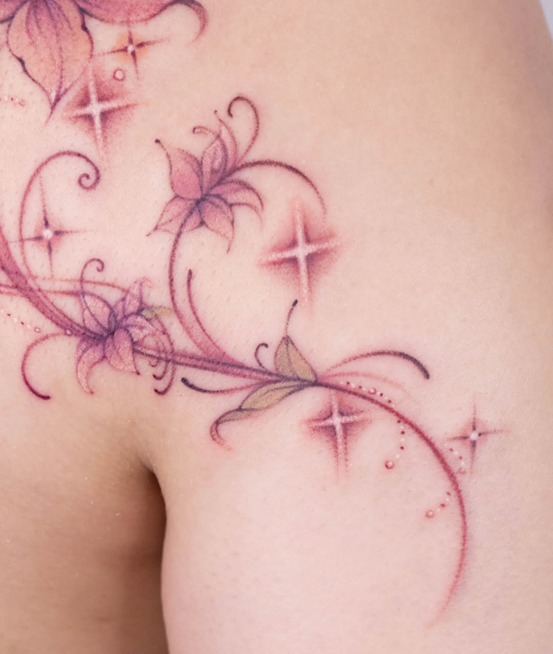 Tattoo by @gracillustrates — fine_line, ornamental