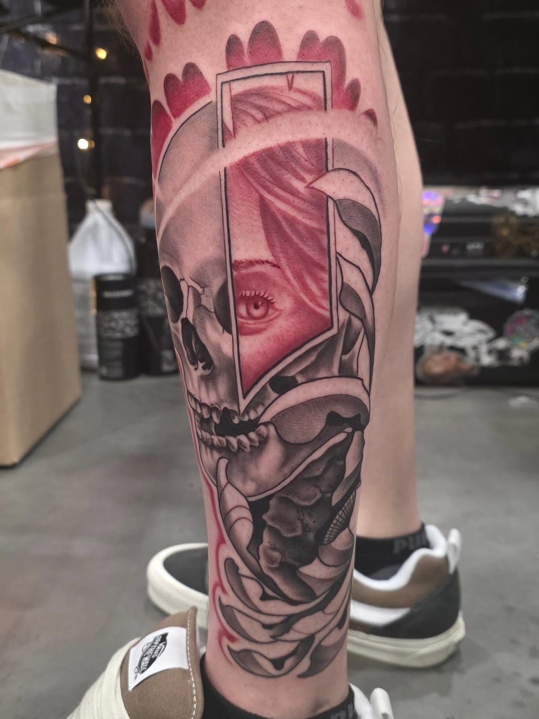 Tattoo by @samanthamcquillanart โ dark_realism, trash_polka