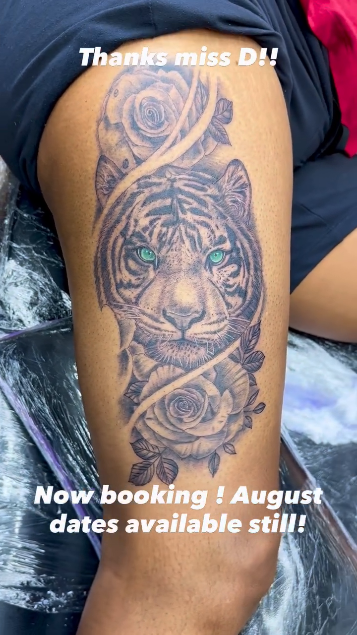Tattoo by @sk88pierce — black_and_grey, realism
