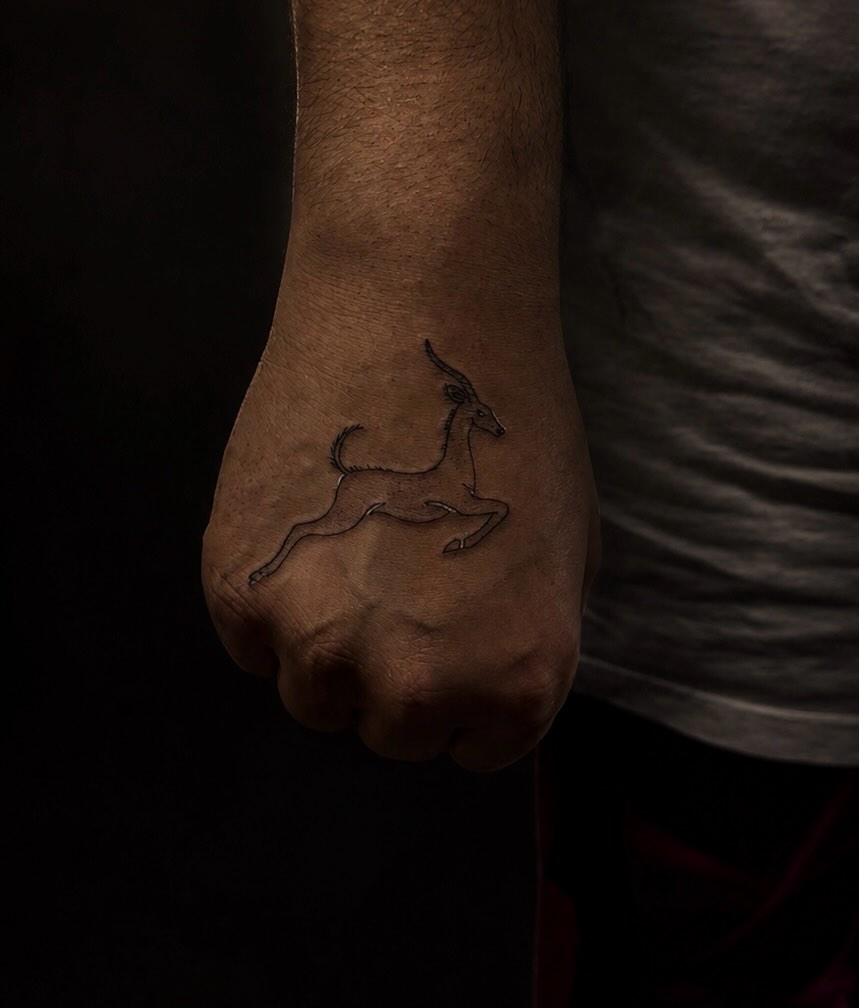 Tattoo by @elijahtats โ fine_line