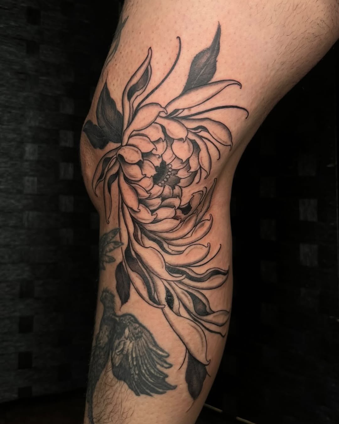 Tattoo by @ivybtatu β japanese_irezumi, black_and_grey