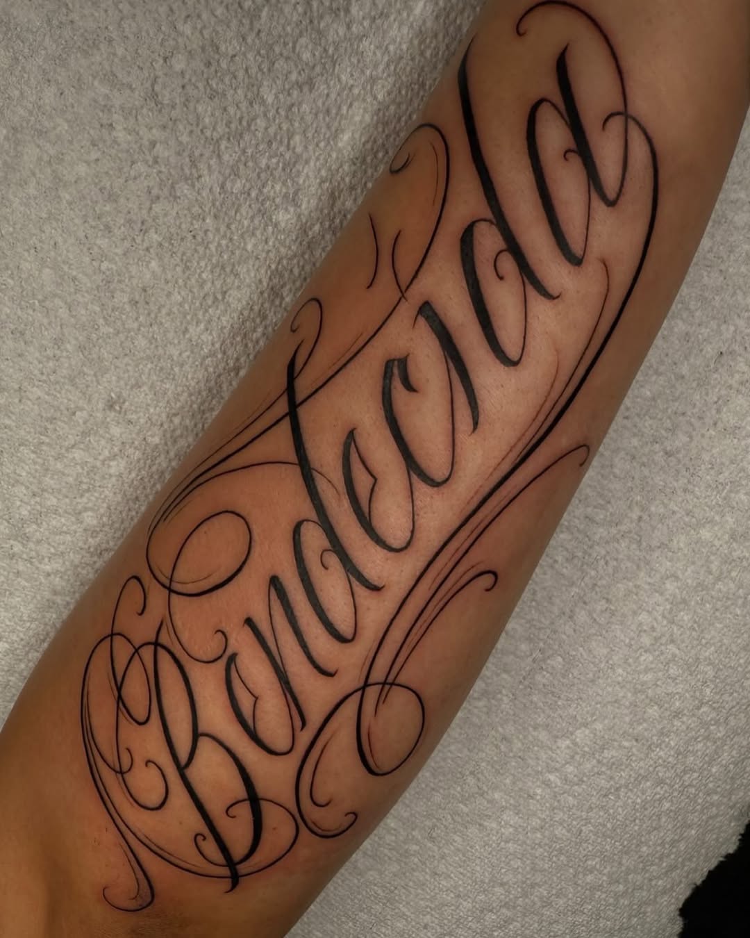 Tattoo by @ivybtatu β lettering_script