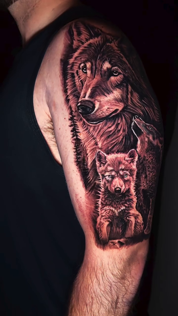 Tattoo by @330tattooist — realism, black_and_grey