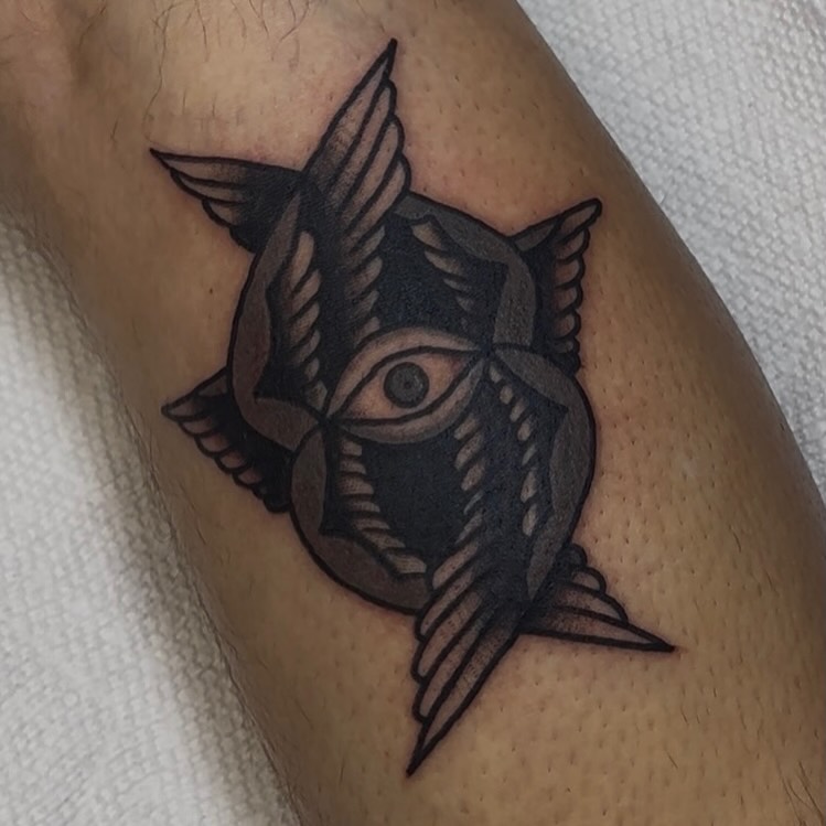 Tattoo by @weepingolive — american_traditional, illustrative