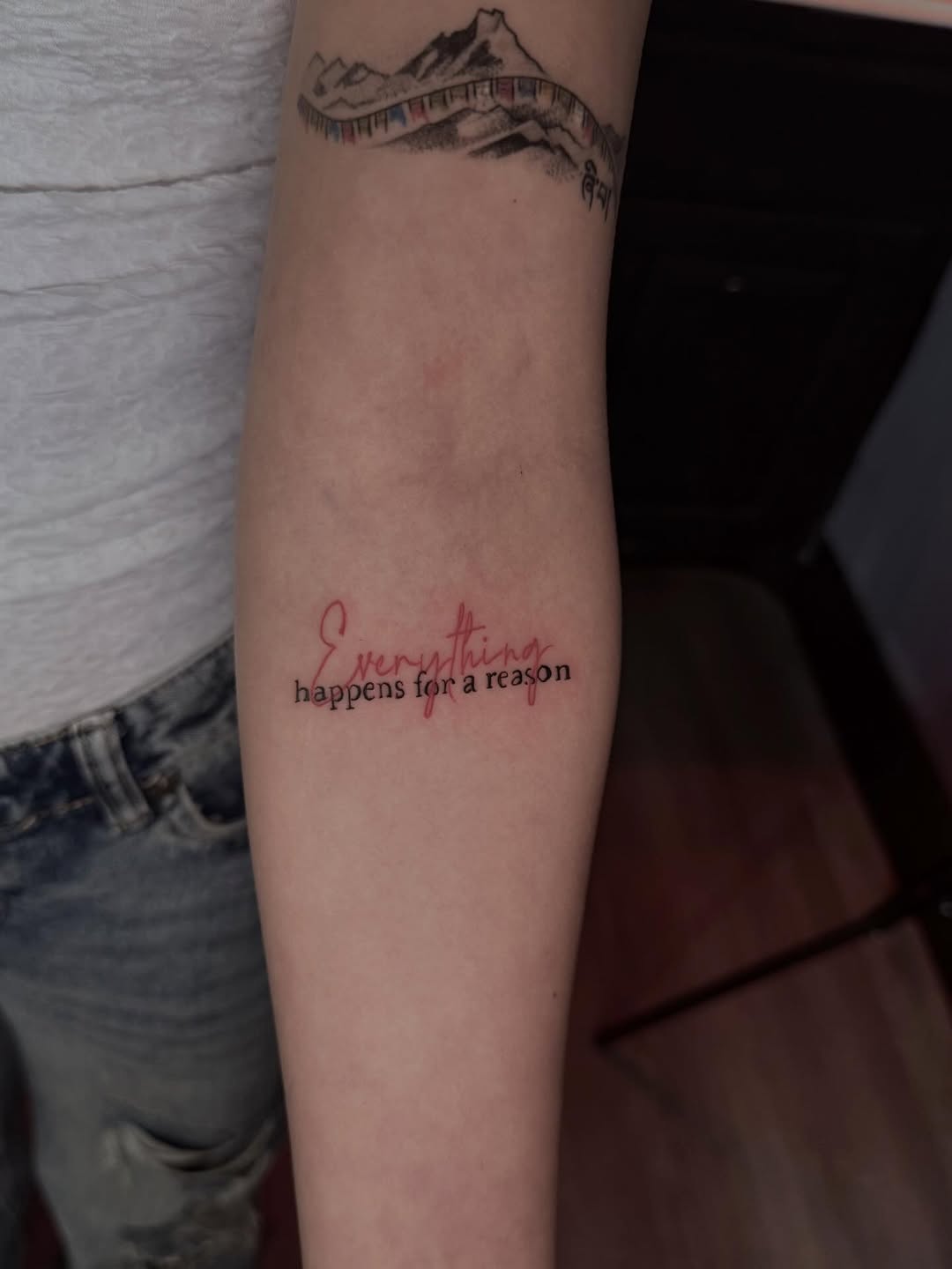 Tattoo by @ink_with_kiron β lettering_script