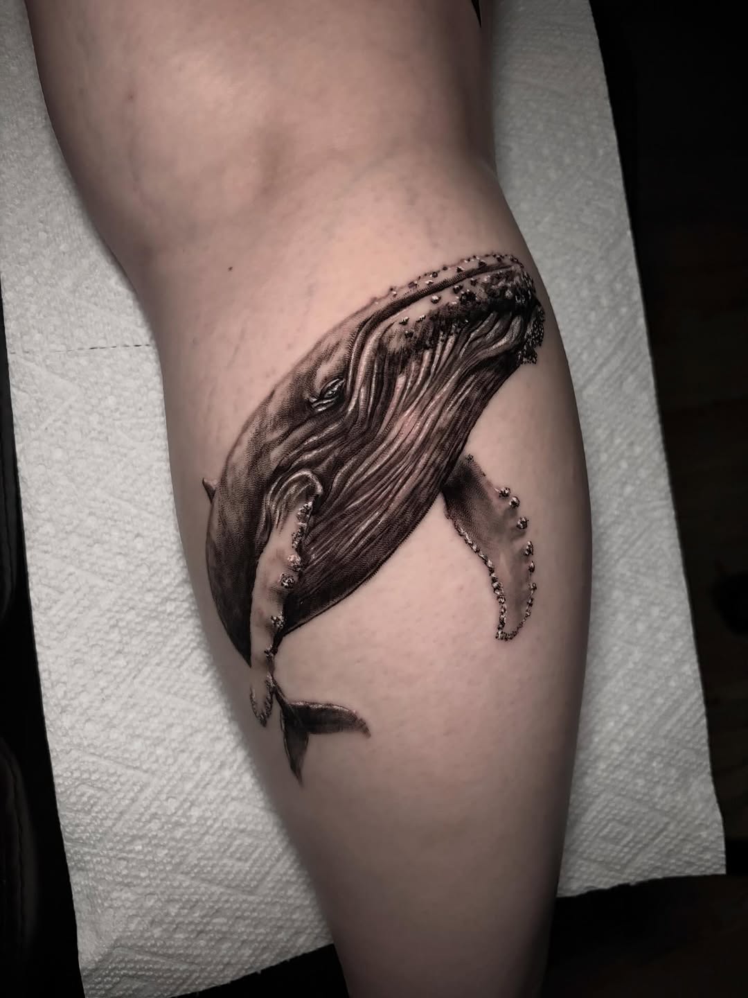 Tattoo by @ashleydenisetattoos β realism, black_and_grey