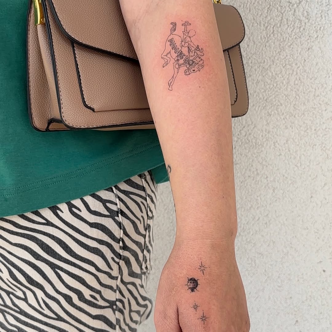 Tattoo by @thedallasfineline — fine_line