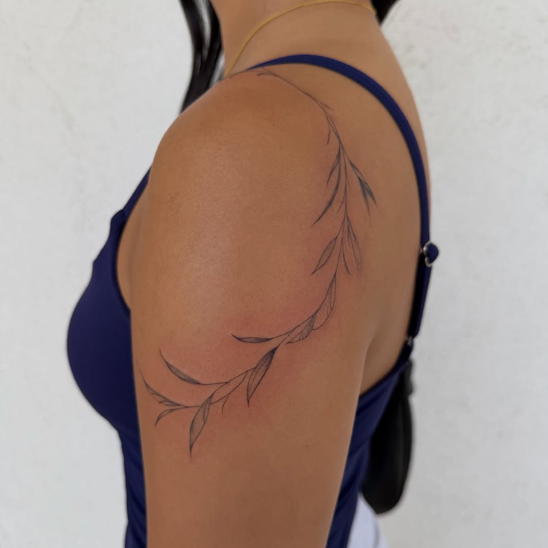 Tattoo by @thedallasfineline — fine_line