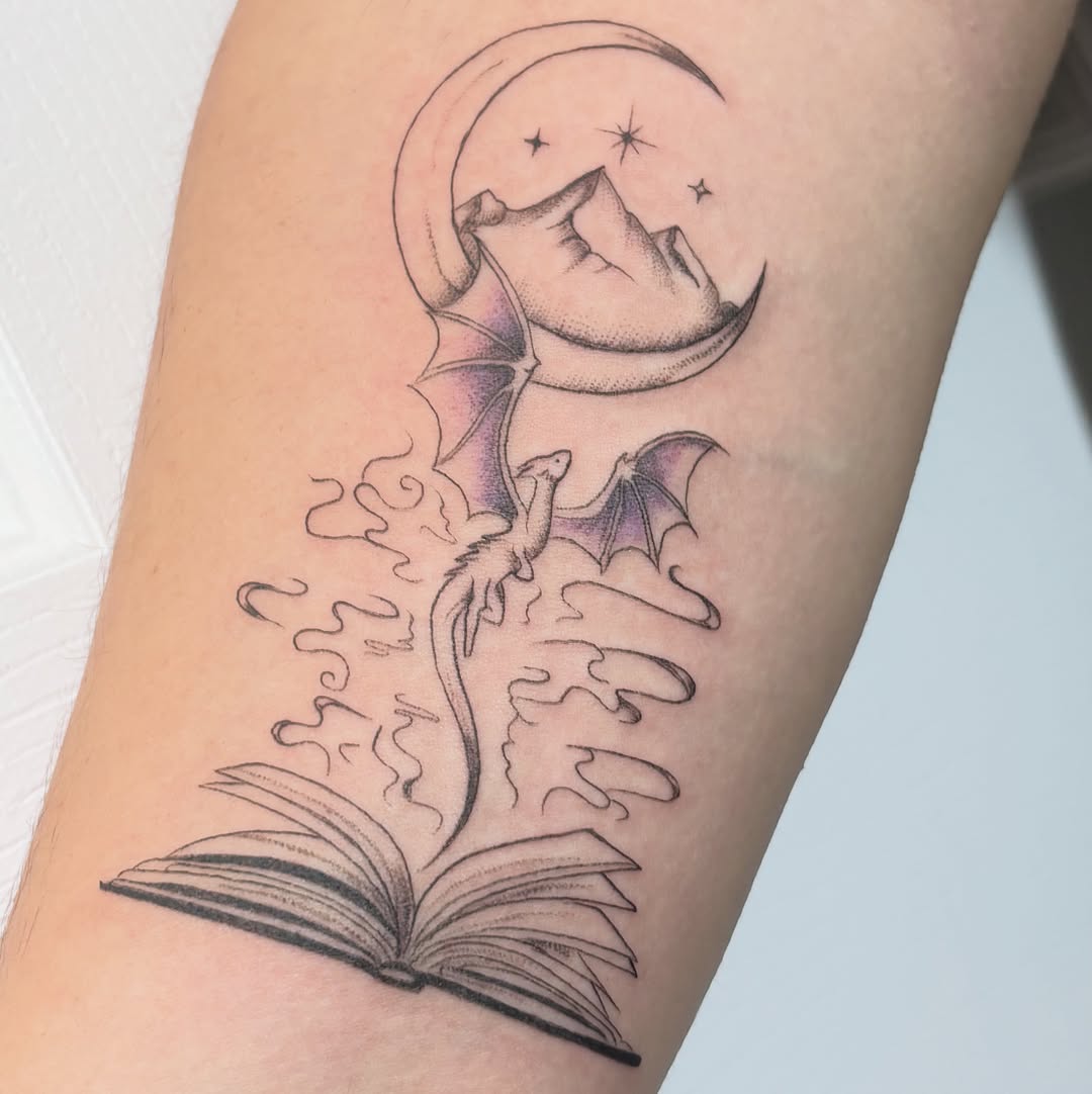 Tattoo by @_babytatt — fine_line