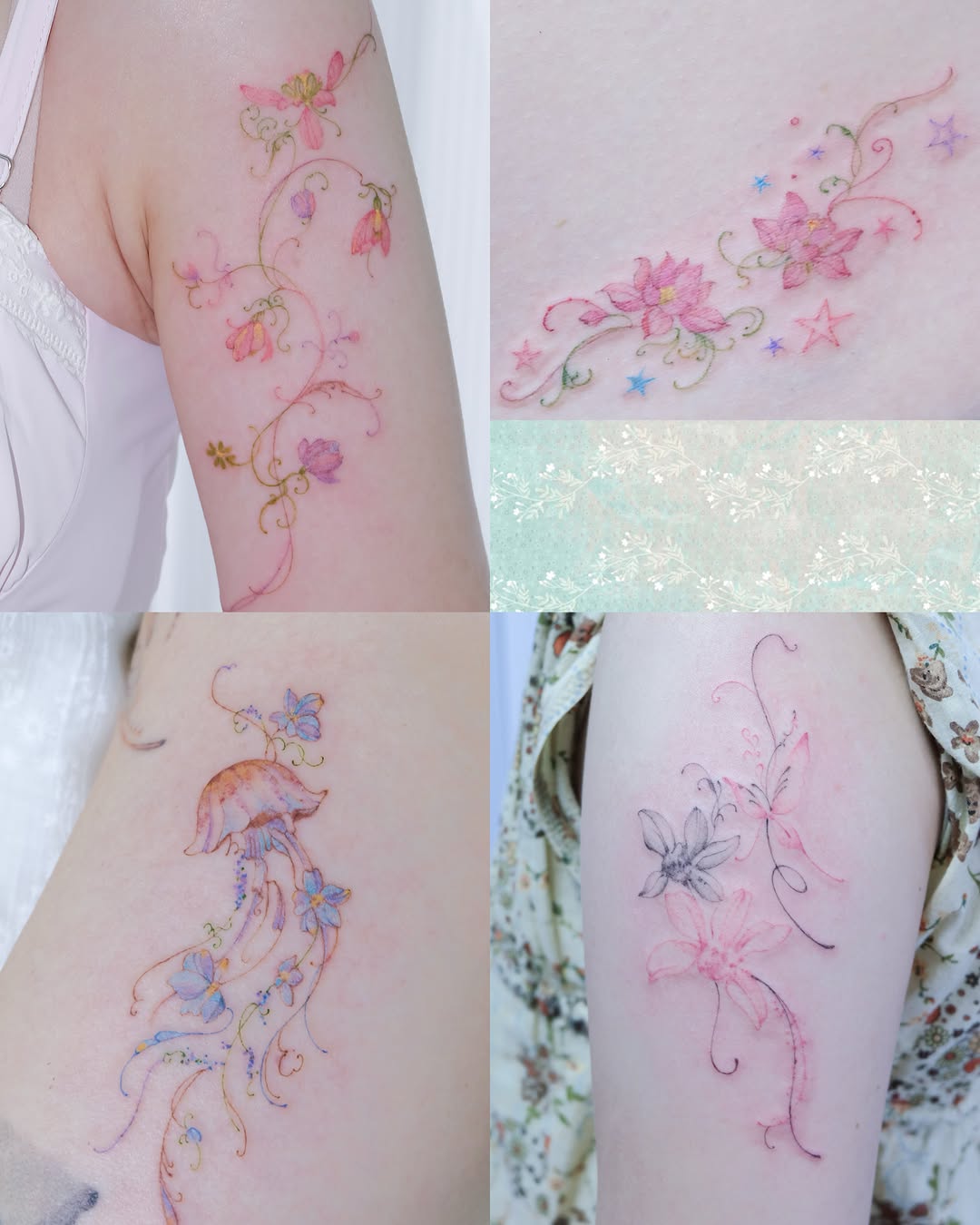 Tattoo by @ablue.tatt — fine_line, watercolor