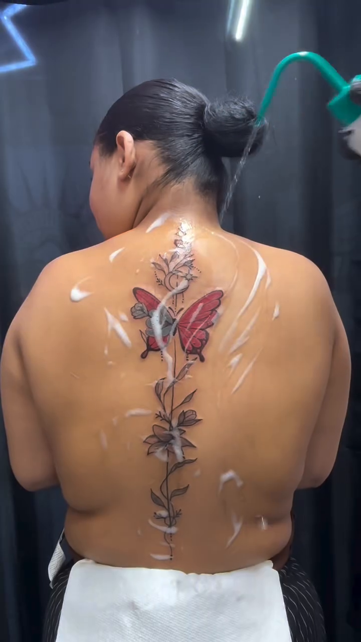 Tattoo by @onasistattoo — illustrative, lettering_script