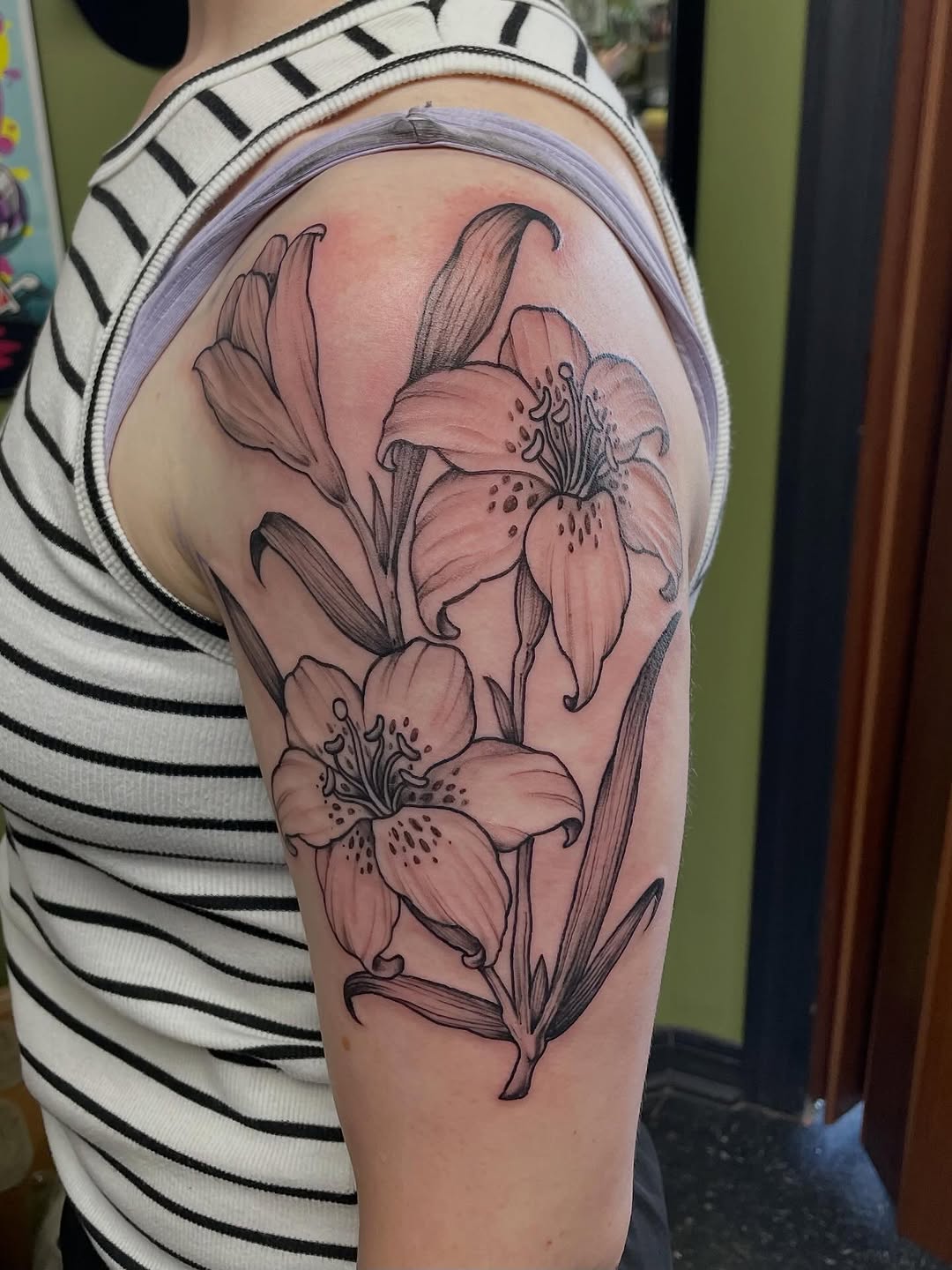 Tattoo by @mharristattoos — black_and_grey, realism