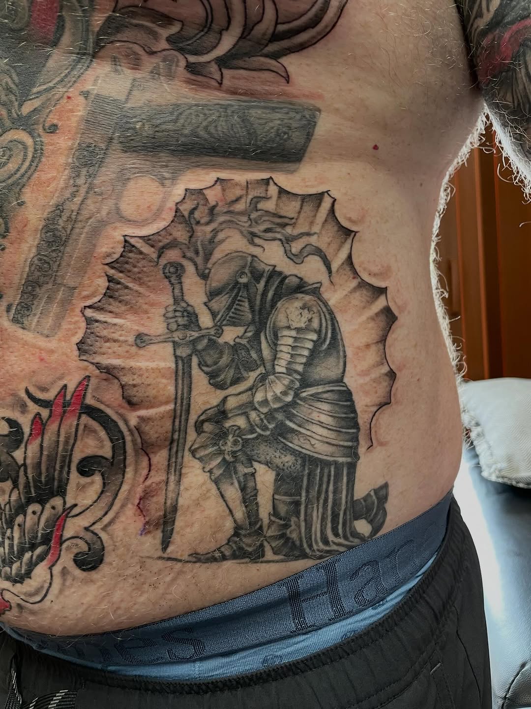 Tattoo by @mharristattoos — black_and_grey, realism