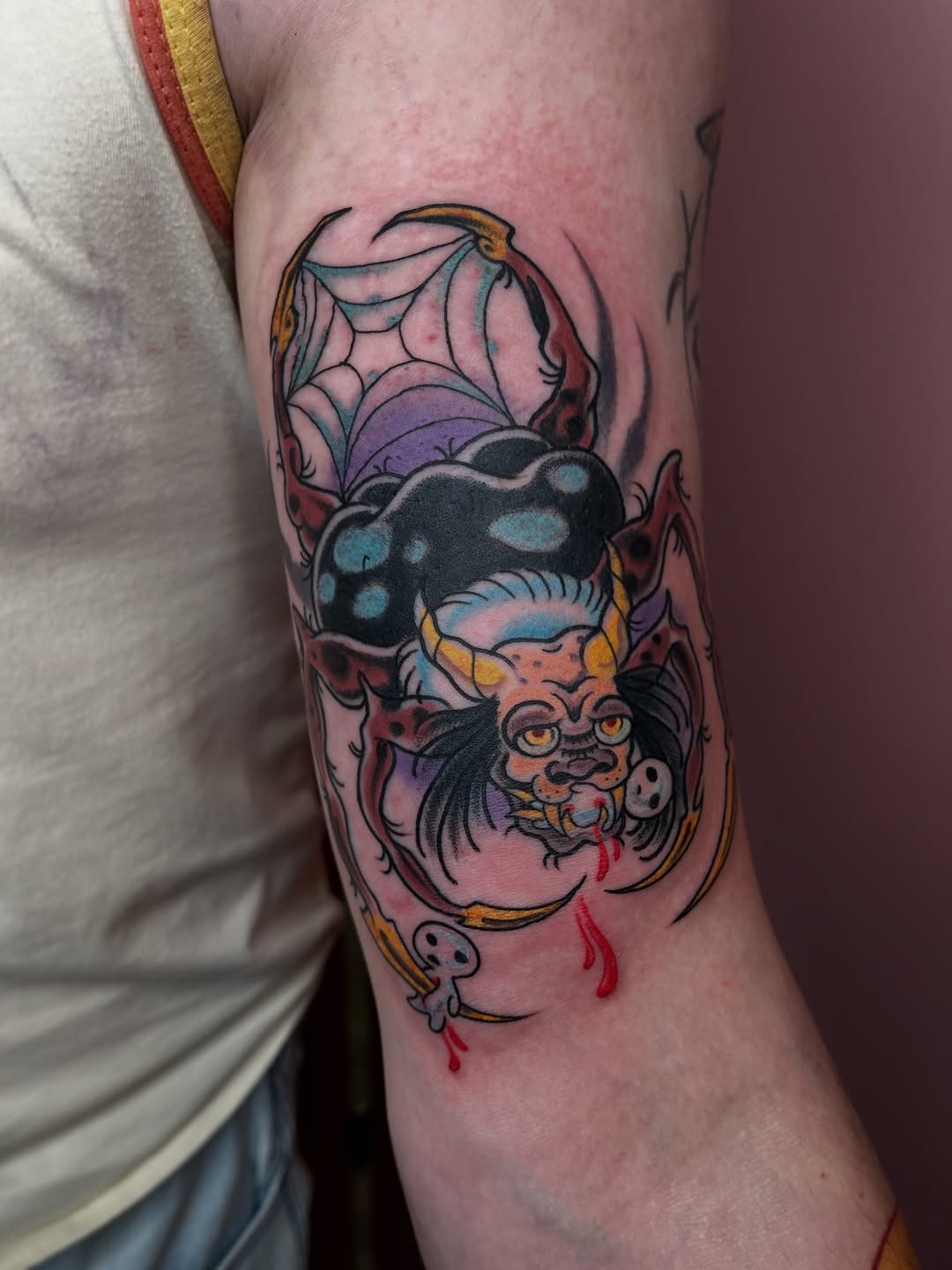 Tattoo by @allykat_tatts — american_traditional, illustrative