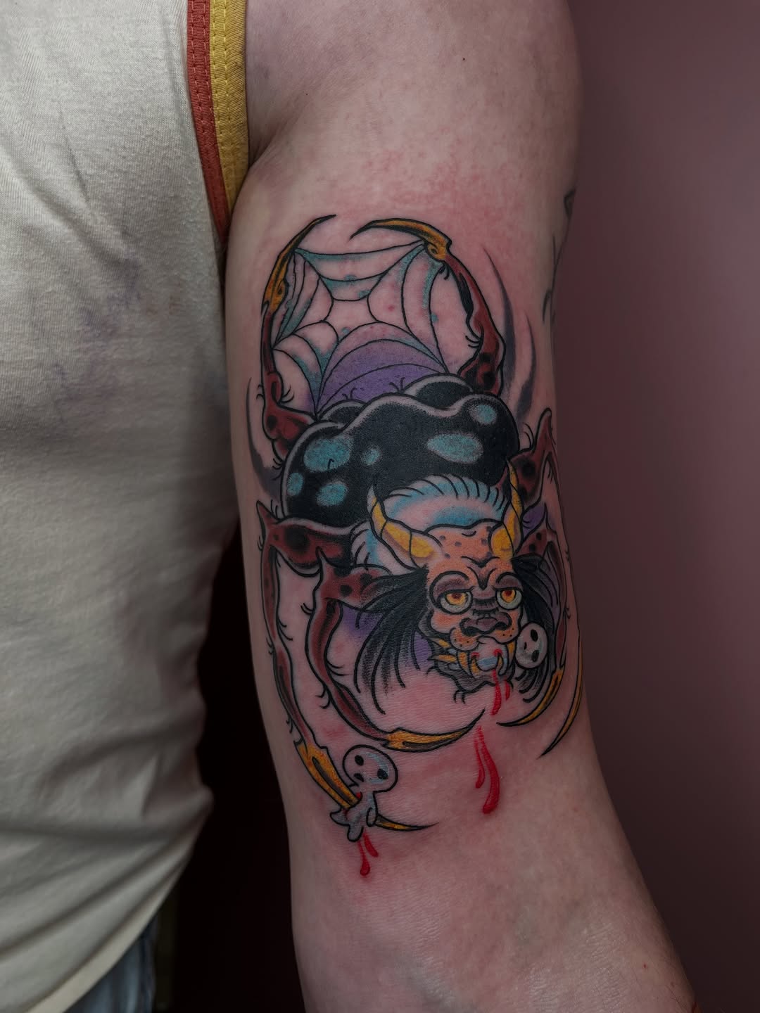Tattoo by @allykat_tatts — japanese_irezumi, illustrative