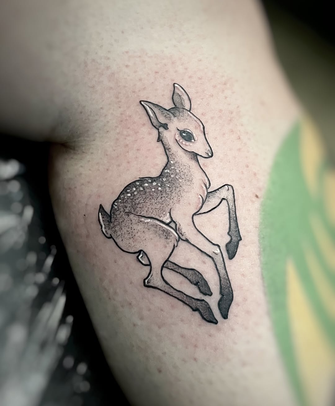 Tattoo by @joyinsorrowtattoo — black_and_grey, fine_line