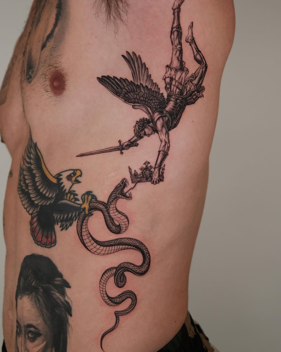 Tattoo by @zaytattoos — black_and_grey, illustrative