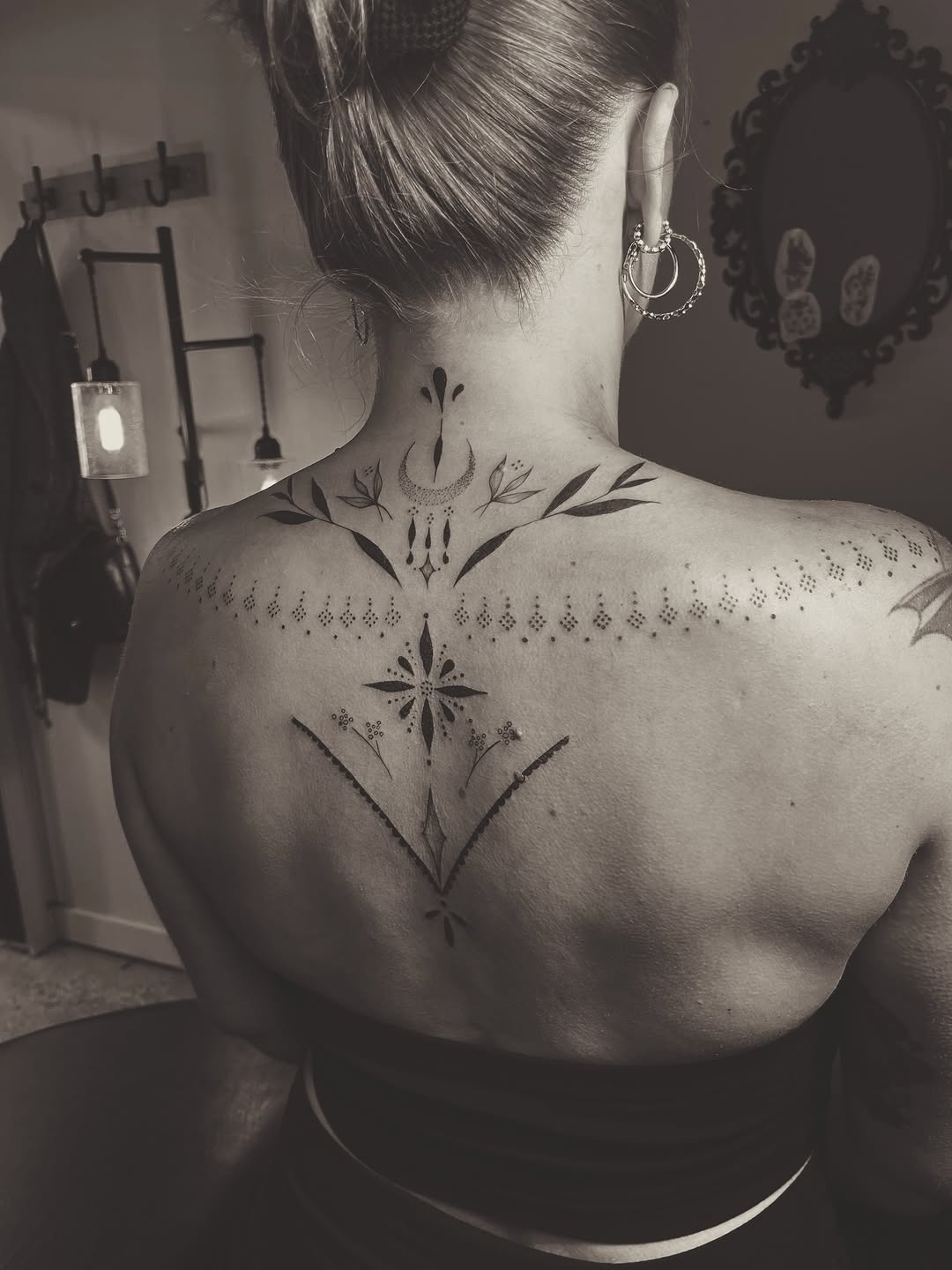 Tattoo by @embodied_tattoo — fine_line, dotwork