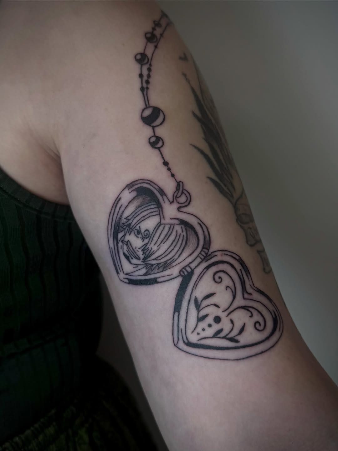Tattoo by @devonlanetattoo — black_and_grey