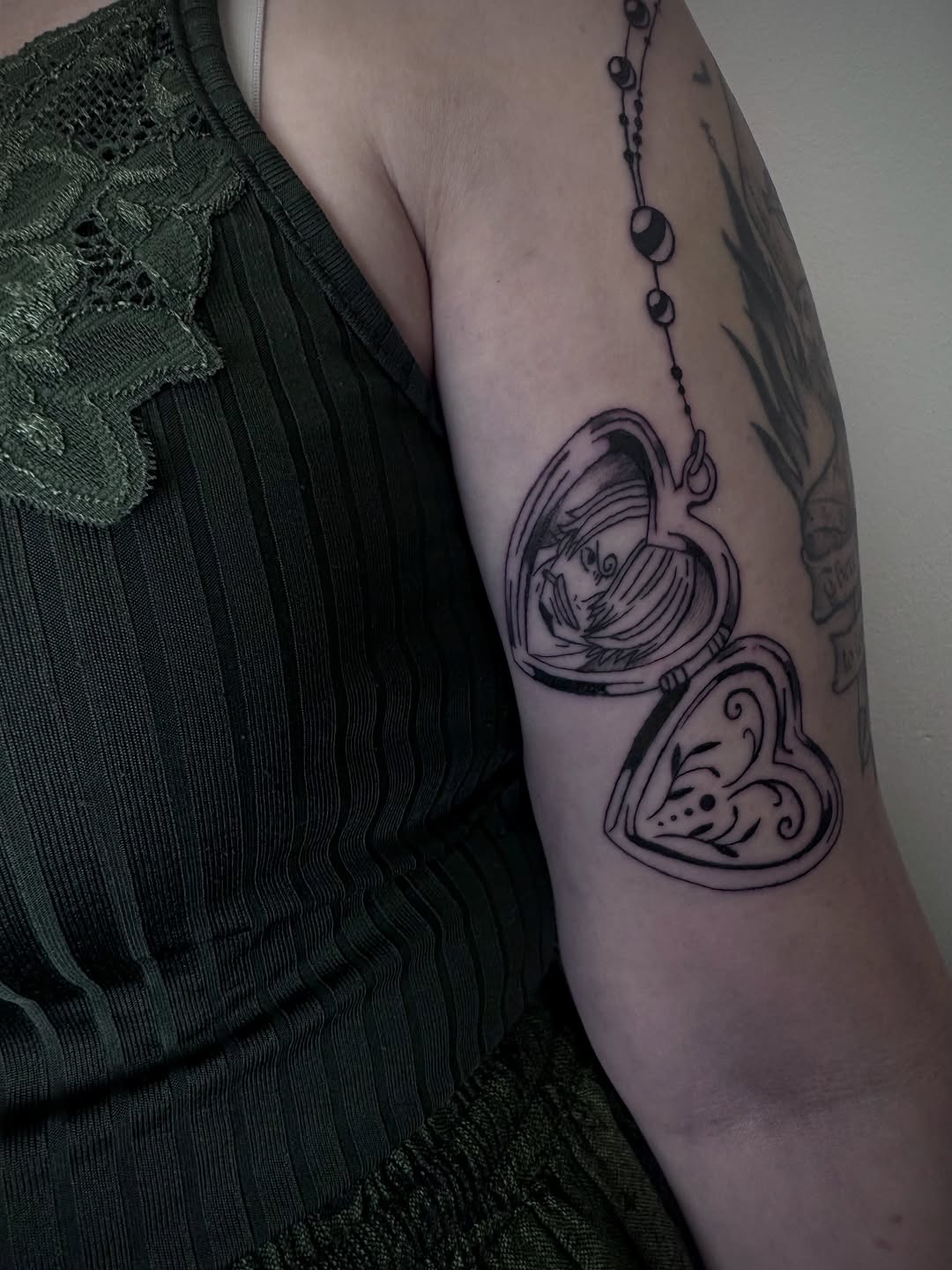 Tattoo by @devonlanetattoo — black_and_grey
