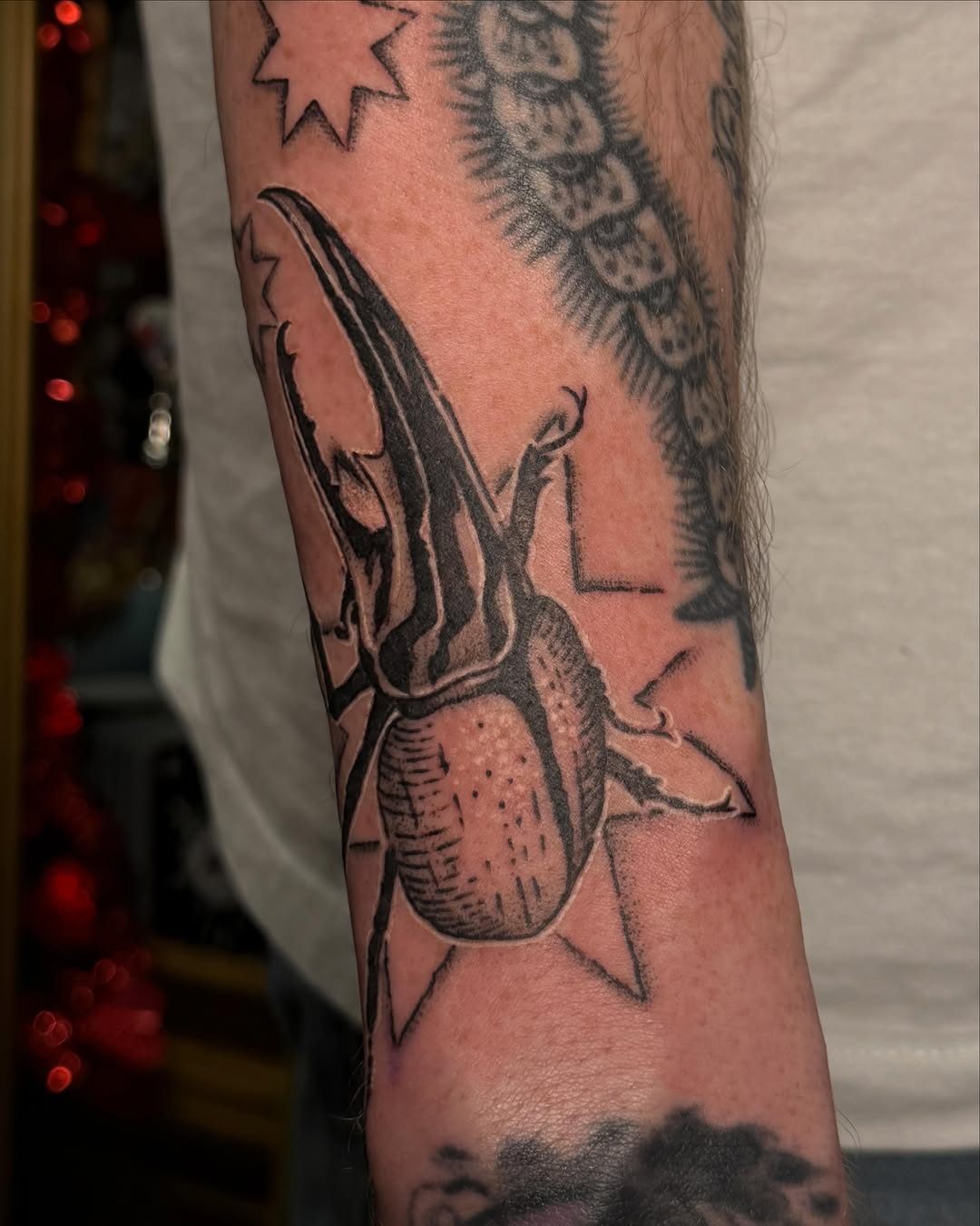 Tattoo by @dimsouls — black_and_grey