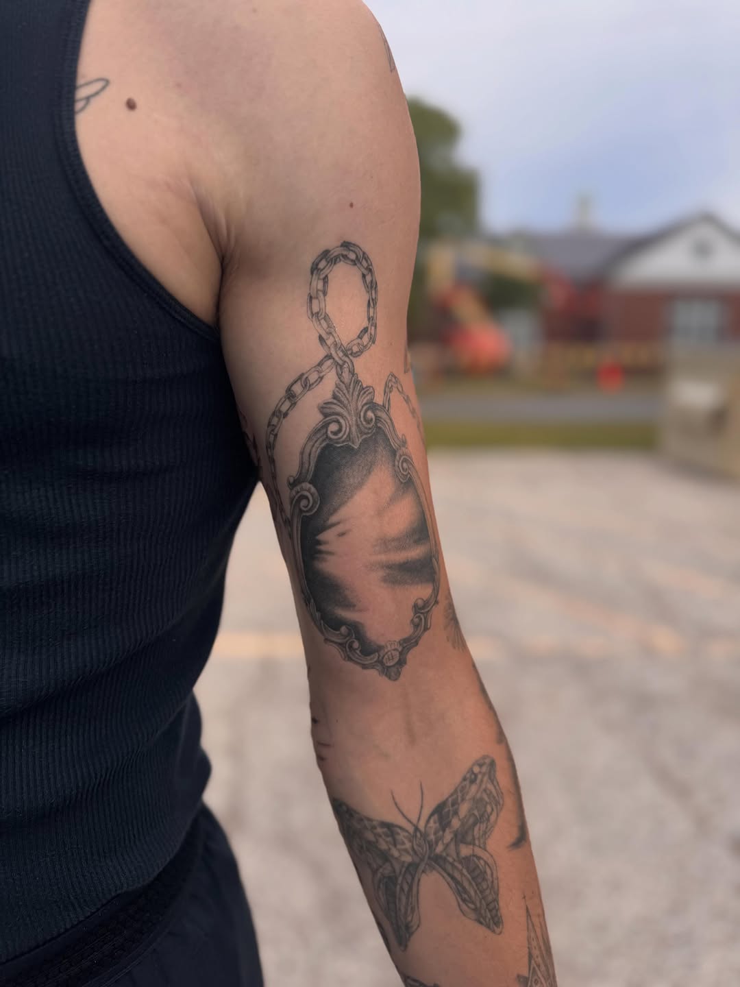 Tattoo by @annaainkk — black_and_grey, realism