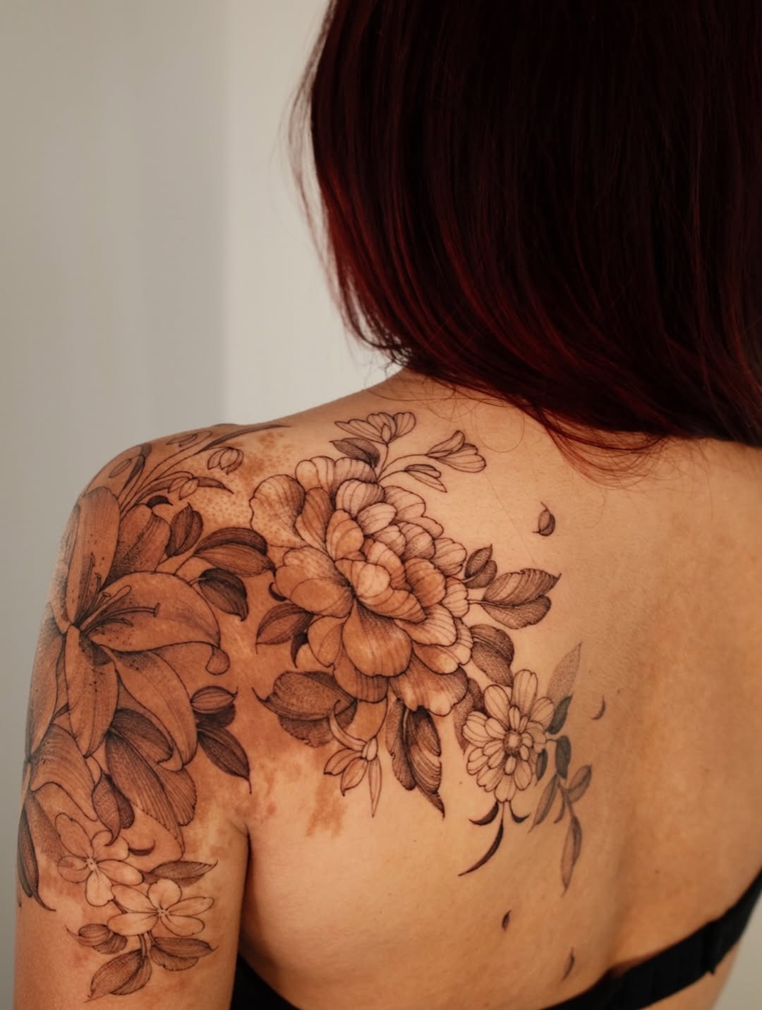 Tattoo by @lorietattoos โ black_and_grey