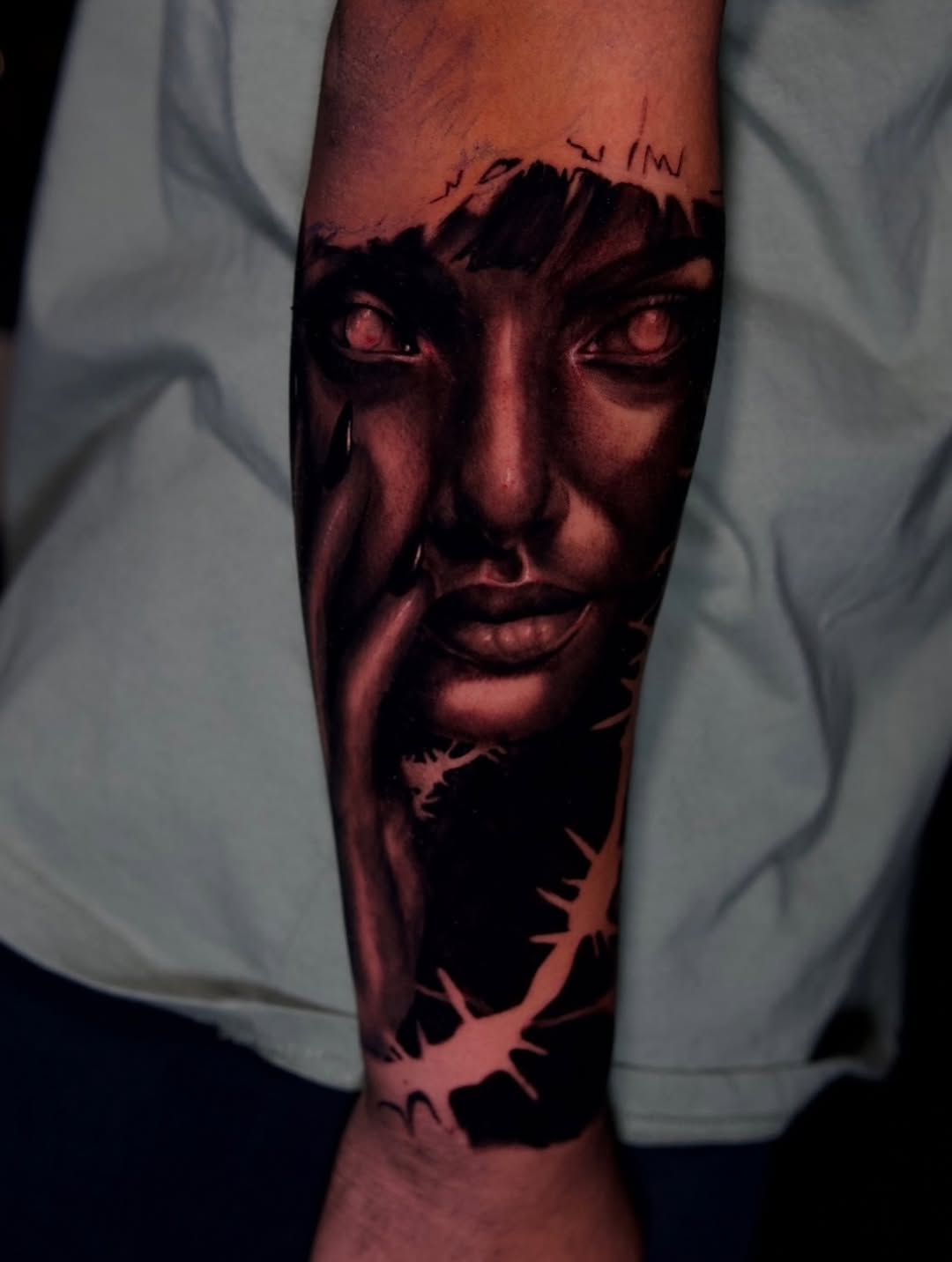 Tattoo by @lalyinkz — realism, dark_realism