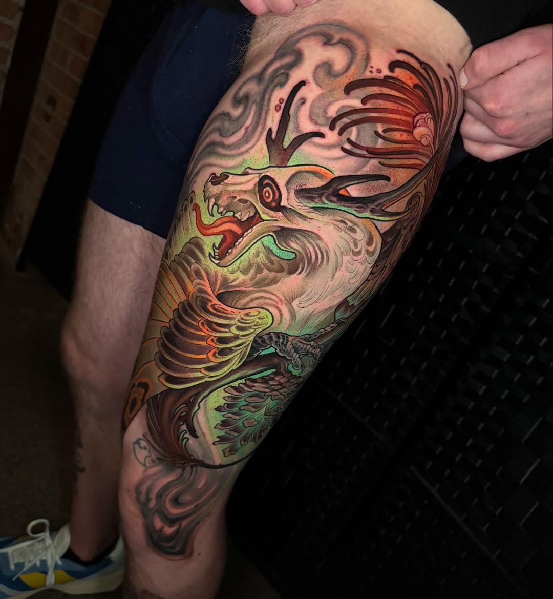 Tattoo by @fredbrowntattoos — neo_traditional